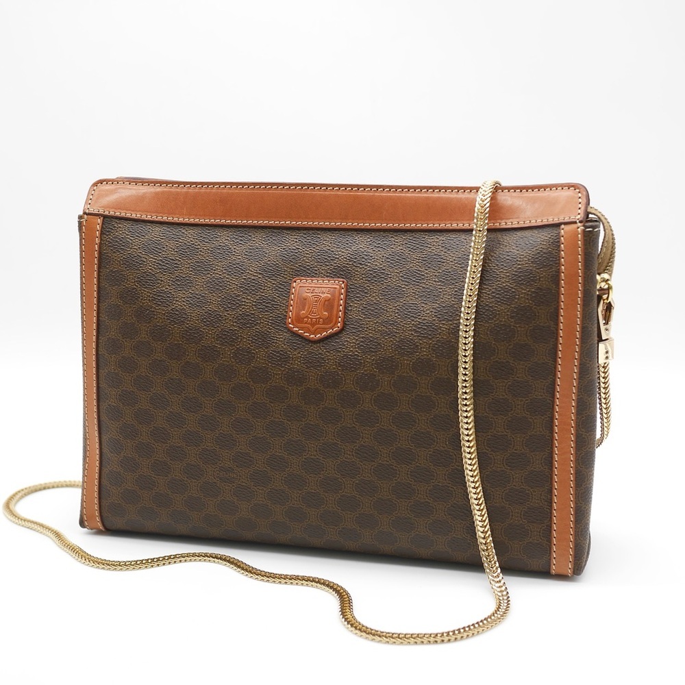 🍓CELINE Macadam Clutch